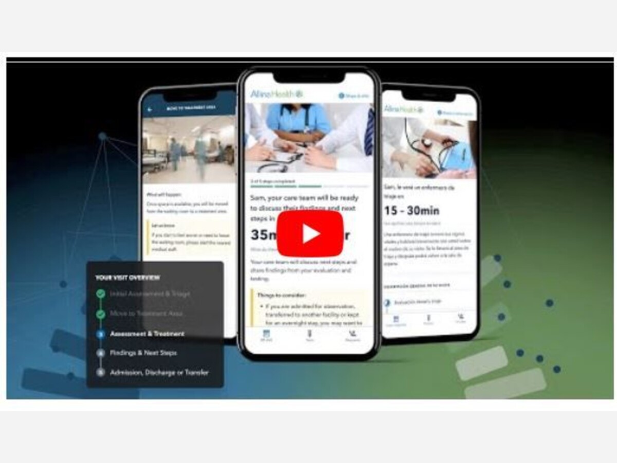 ALLINA HEALTH LAUNCHES NEW TOOL TO HELP NAVIGATE EMERGENCY ROOM WAIT