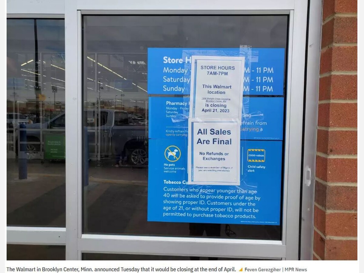 Walmart To Shutter Brooklyn Center Location MinneapoliMedia