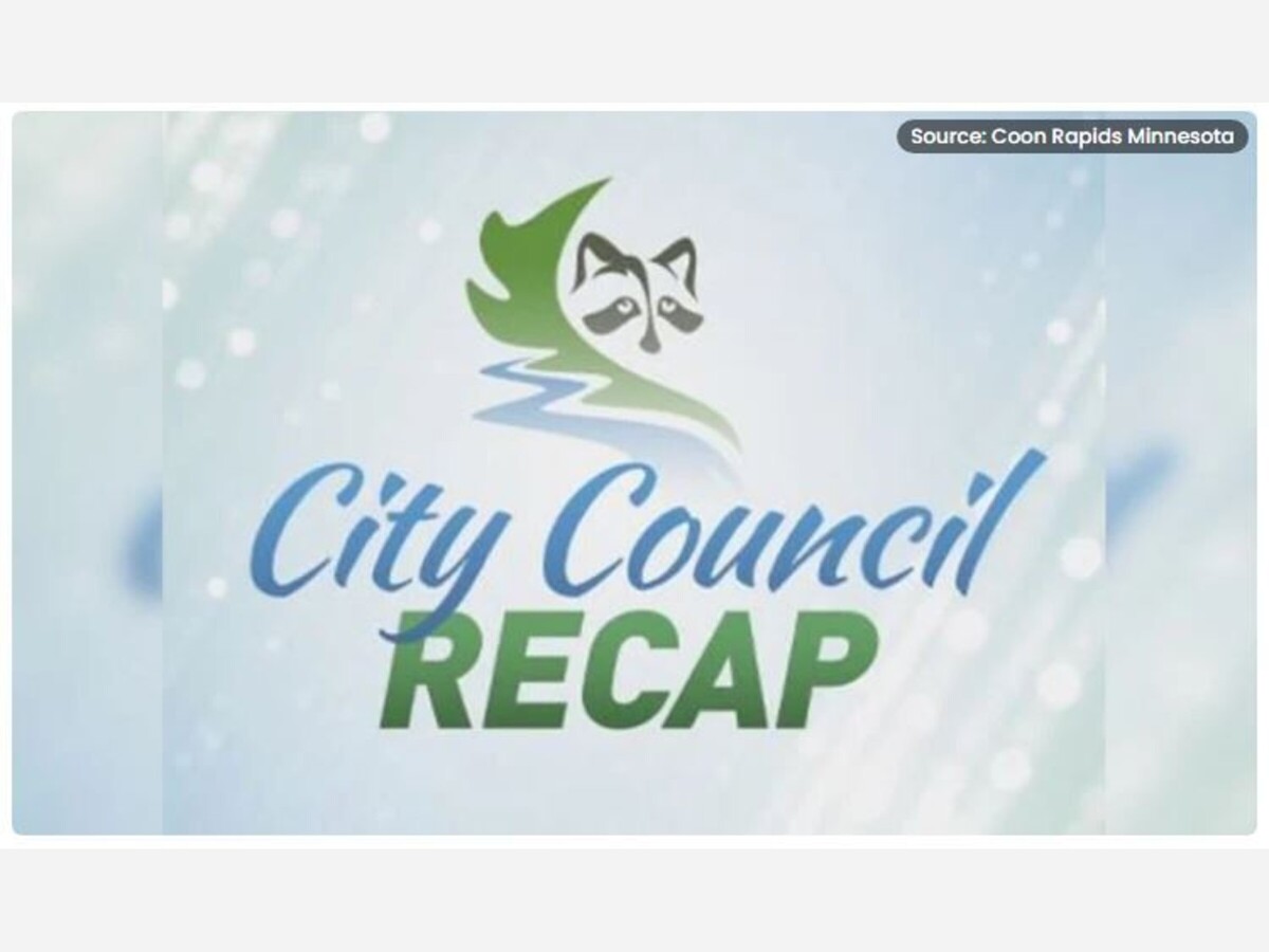 Coon Rapids City Council Advances Public Safety And Sustainability In