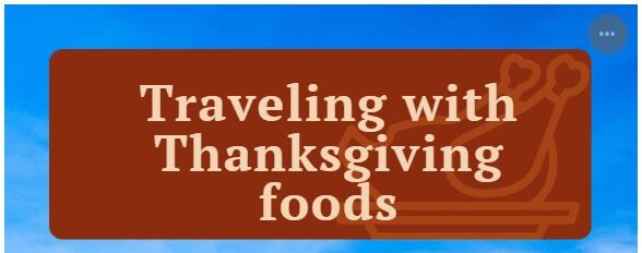 Thanksgiving Travel: Here Are The Holiday Foods You Can Bring Through ...