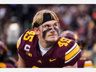 Anoka's Lindenberg Selected By Las Vegas In NFL Draft