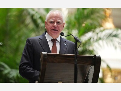 Governor Tim Walz’s Eulogy for Melissa and Mark Hortman