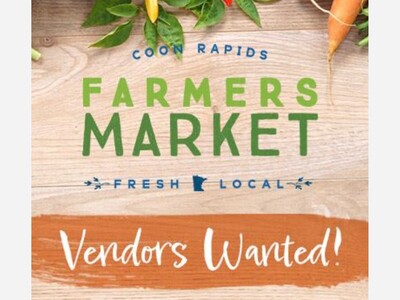 Fresh Flavors and Local Finds: Coon Rapids Farmers Market Returns September 3