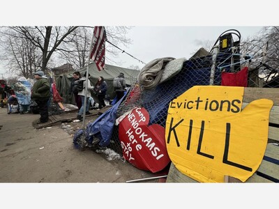 Minneapolis May Sue Landlord Over Homeless Encampment; City Plans Tuesday Clearance