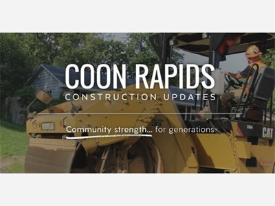 Coon Rapids 2025 Construction Season Progresses; Key Projects Nearing October Completion