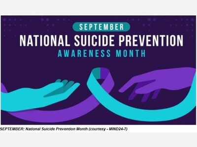 September: Suicide Prevention Awareness Month