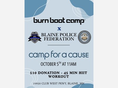 Burn Boot Camp Blaine to Host “Camp for a Cause” Fundraiser for Blaine Police Federation
