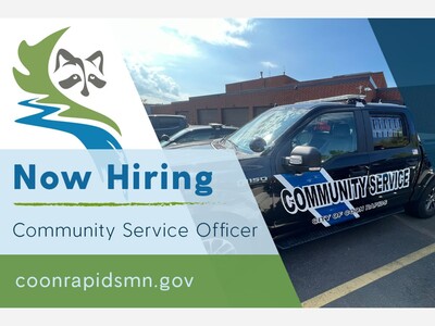 Coon Rapids Police Department Recruiting Community Service Officers