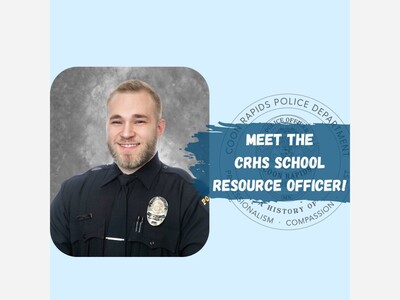 Coon Rapids High Welcomes New School Resource Officer Jack Johnson