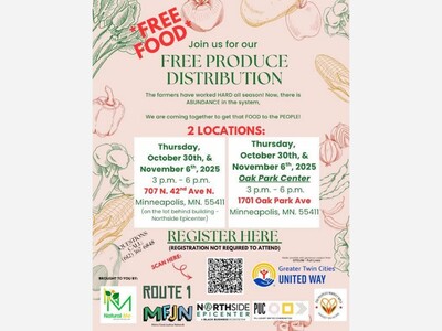 Local Organizations Unite to Deliver Free Fresh Produce in North Minneapolis