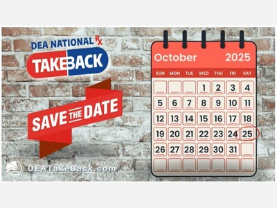Coon Rapids Police Department Hosts National Prescription Drug Take Back Day Today