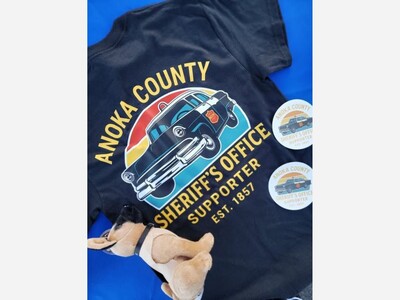 Anoka County Crime Prevention Coalition Shirt Orders Ready for Pickup at Sheriff’s Office