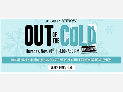 Blaine Police Partner with HOPE 4 Youth for Third Annual ‘Out of the Cold’ Drive to Combat Youth Homelessness