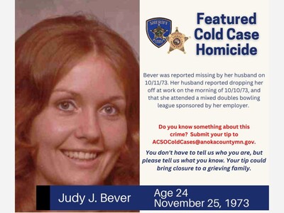 A 52-Year Shadow in the Suburbs: Anoka County Authorities Renew Push to Solve the 1973 Murder of Judy J. Bever