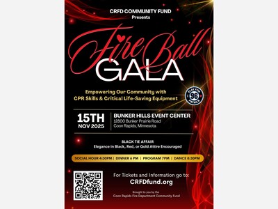 Coon Rapids Fire Ball Gala: A Black-Tie Community Effort to Prevent Sudden Cardiac Arrest in Young Athletes
