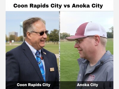 Coon Rapids and Anoka Step Up in Friendly Food Drive Challenge as Early Results Show Strong Community Support