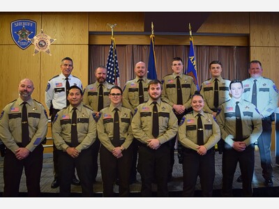 Anoka County Welcomes New Patrol and Jail Staff in December Swearing-In Ceremony