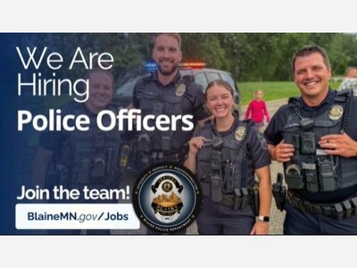 As Blaine Grows, Police Department Seeks 77th Officer to Match Rapid Expansion and Diversity