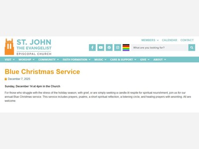 Blue Christmas Service Offers Space for Healing and Reflection in St. Paul