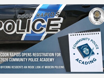 Coon Rapids Opens Registration for 2026 Community Police Academy, Offering Residents an Inside Look at Modern Policing