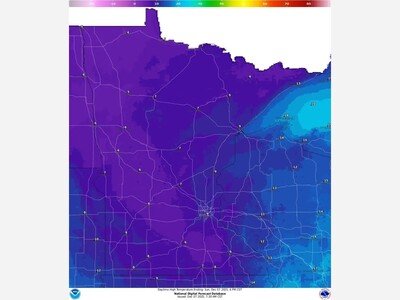 Minnesota weather: Falling temperatures Saturday bring Arctic blast, frigid Sunday morning ahead