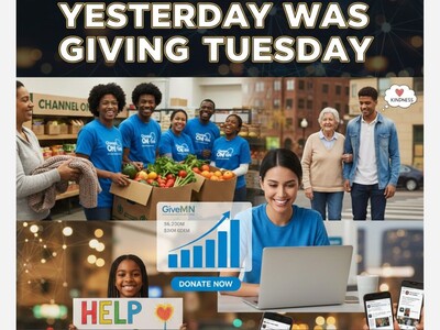 MINNEAPOLIMEDIA EDITORIAL: The Generosity Afterglow: Turning Giving Tuesday’s Spark into Year-Round Light