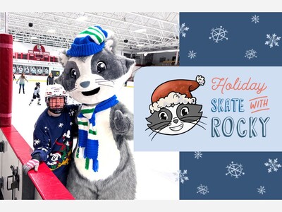 City of Coon Rapids Closes Out the Year With Holiday Skate With Rocky at Ice Center