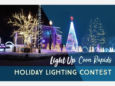 Coon Rapids Residents Face Monday Deadline for Annual Holiday Lighting Contest