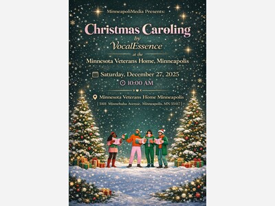 World Class Choral Artists Join MinneapoliMedia to Honor Local Veterans with Holiday Performance