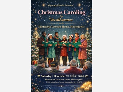 Local Voices Bring Holiday Cheer to Minneapolis Veterans