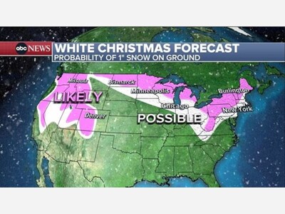 White Christmas Holds in Parts of Minnesota as Much of the Nation Warms