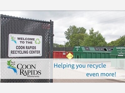 Community Clean-Up With Purpose: Coon Rapids Recycling Center Expands 2026 Programs