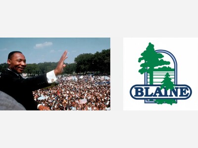Blaine City Offices to Close January 19 In Observance Of Martin Luther King Jr. Day
