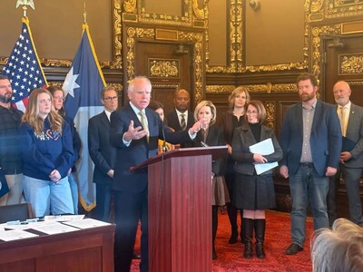 Walz Orders Weapons Screening at Minnesota Capitol, Marking Historic Shift in the “People’s House”