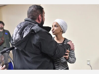 Forensics Identify Apple Cider Vinegar as Substance Sprayed on Rep. Ilhan Omar at Minneapolis Town Hall