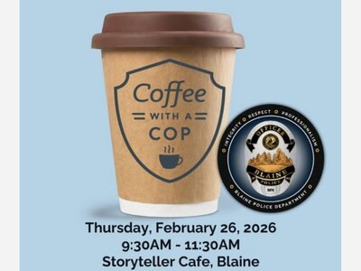 Coffee, Conversation, and Community: Blaine Police Invite Residents to the Table
