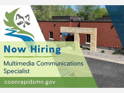 City of Coon Rapids Seeks Multimedia Communications Specialist to Shape the Public Story of a Growing Community
