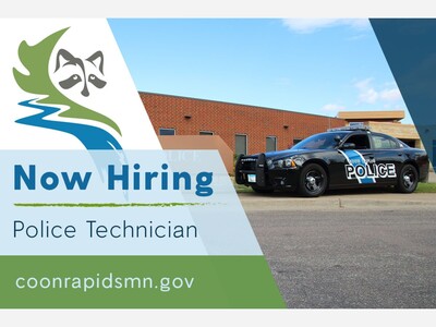 Behind the Badge: Coon Rapids Police Department Opens Recruitment for Civilian Police Technician