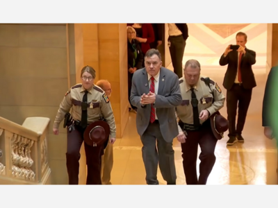 Senator John Hoffman Returns to the Minnesota Senate, Eight Months After Political Violence Shook the State