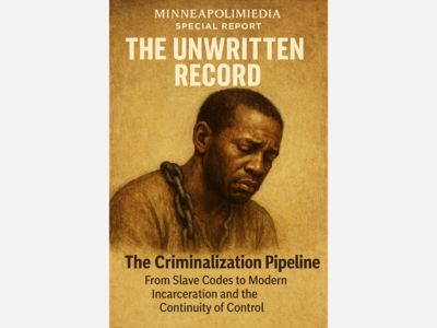 MINNEAPOLIMEDIA SPECIAL REPORT | THE UNWRITTEN RECORD: The Criminalization Pipeline