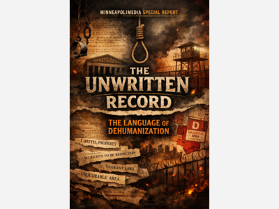 MINNEAPOLIMEDIA SPECIAL REPORT | THE UNWRITTEN RECORD: The Language of Dehumanization