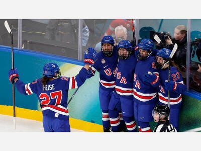 United States Women’s Hockey Overpowers Sweden 5-0, Advances to Olympic Gold Medal Game in Milan