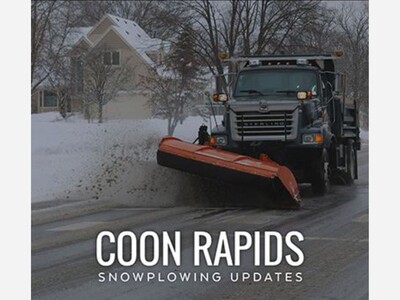 Coon Rapids Mobilizes Full Snow Response as Major Winter Storm Bears Down on the Twin Cities