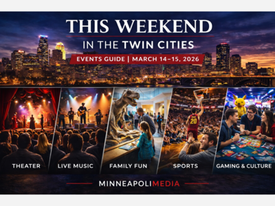 MINNEAPOLIMEDIA ENTERTAINMENT | This Weekend in the Twin Cities Entertainment Guide: March 14 to March 15, 2026