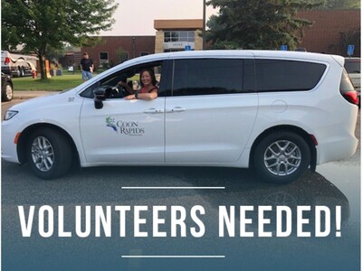 Coon Rapids Seeks Volunteer Drivers to Help Seniors Stay Connected to Community Life