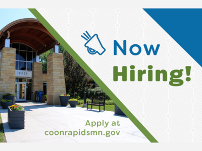Coon Rapids Announces Multiple Public Works Job Openings Across Key Departments