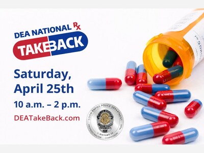 MINNEAPOLIMEDIA NEWS | COON RAPIDS: Police Department to Host Prescription Drug Take Back Day April 25