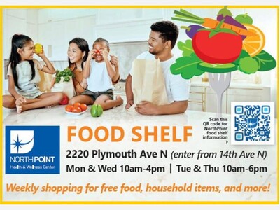 MINNEAPOLIMEDIA NEWS | NorthPoint Health & Wellness Center Operates Weekly Food Shelf in North Minneapolis