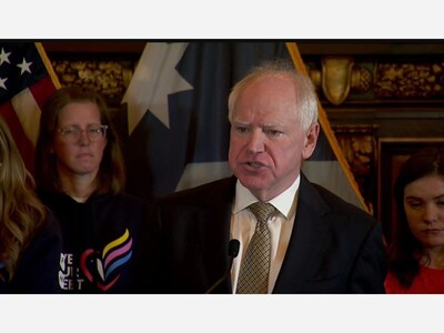 Governor Tim Walz Promotes Child Care Tax Credit Expansion in Rochester on Tax Day