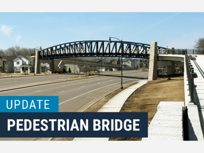 MINNEAPOLIMEDIA NEWS | COON RAPIDS: Final Phase Begins on Port Riverwalk Pedestrian Bridge as City Targets June Opening